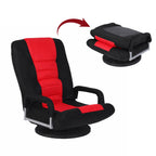 Artiss Floor Gaming Chair | 360° Swivel | 6-Position Recline