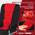 Artiss Floor Gaming Chair | 360° Swivel | 6-Position Recline