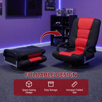 Artiss Floor Gaming Chair | 360° Swivel | 6-Position Recline