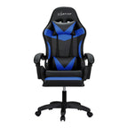 Artiss 6-Point Massage Gaming Chair | 7 LED Colours | Blue