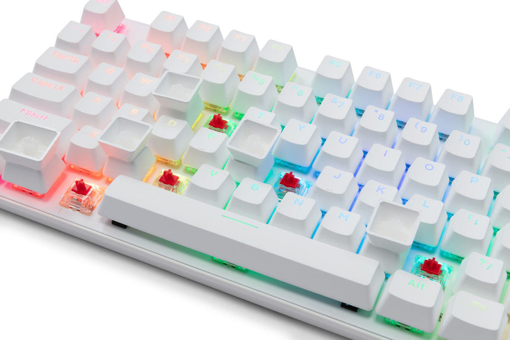 G-TEK Cyborg 87 Mechanical Keyboard | Cherry MX Red | Tri-Mode