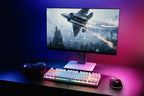 G-TEK Cyborg 87 Mechanical Keyboard | Cherry MX Red | Tri-Mode