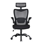 MONA High-Back Ergonomic Office Chair | Mesh | Flip-Up Armrests | 120KG Rated
