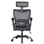 MONA High-Back Ergonomic Office Chair | Mesh | Flip-Up Armrests | 120KG Rated