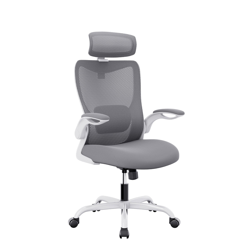 MONA High-Back Ergonomic Office Chair | Mesh | Flip-Up Armrests | 120KG Rated