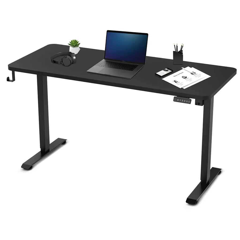 ErgoDesk Electric Standing Desk | Single Motor | 3 Height Presets | 120cm & 140cm