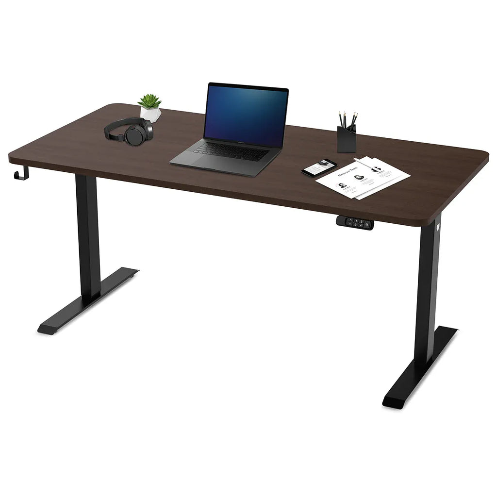 ErgoDesk Electric Standing Desk | Dual Motor | Magnetic Cable Tray | 160cm & 180cm