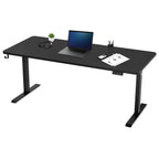 ErgoDesk Electric Standing Desk | Dual Motor | Magnetic Cable Tray | 160cm & 180cm