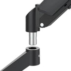 Dual Monitor Arm | Spring Assisted | Full Motion | Fits 17–32" Screens | Cable Management