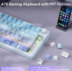 SOLAKAKA A75 Wireless Mechanical Keyboard | 75% | RGB