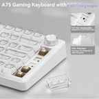 SOLAKAKA A75 Wireless Mechanical Keyboard | 75% | RGB