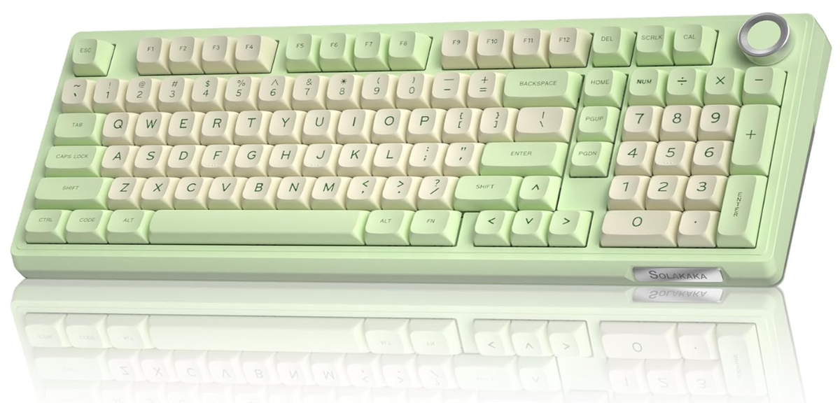 SOLAKAKA Ki99 Pro Mechanical Keyboard | 99 Keys | Knob + Gasket